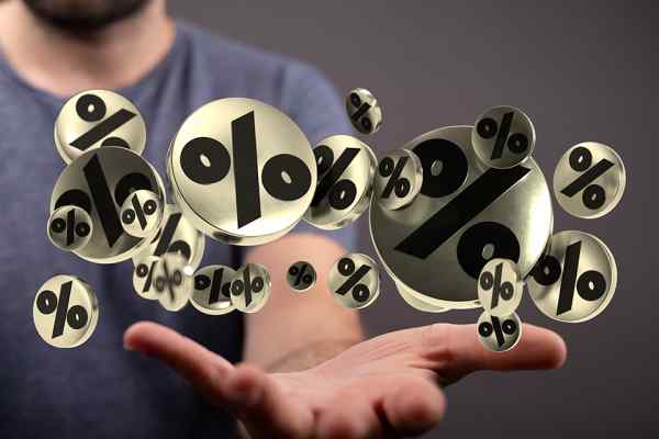 Foto: Prozent-Symbole